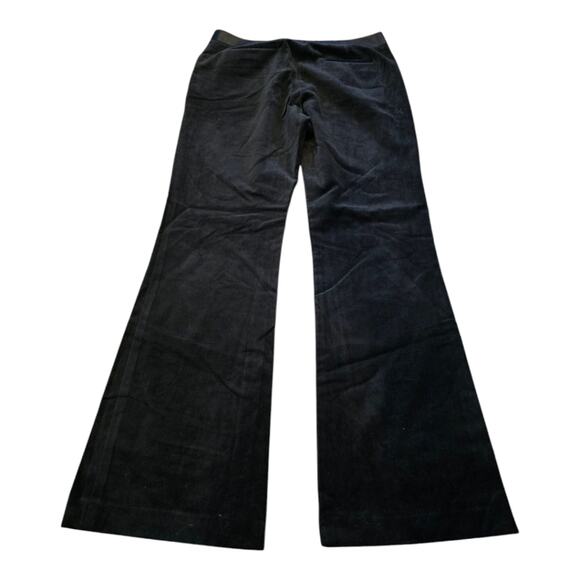 J. Jill Wearever Velvet-Knit High Rise Straight-Leg Trousers Size 10 - Picture 2 of 8